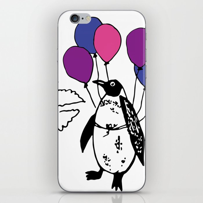 Penguins Can Fly iPhone Skin