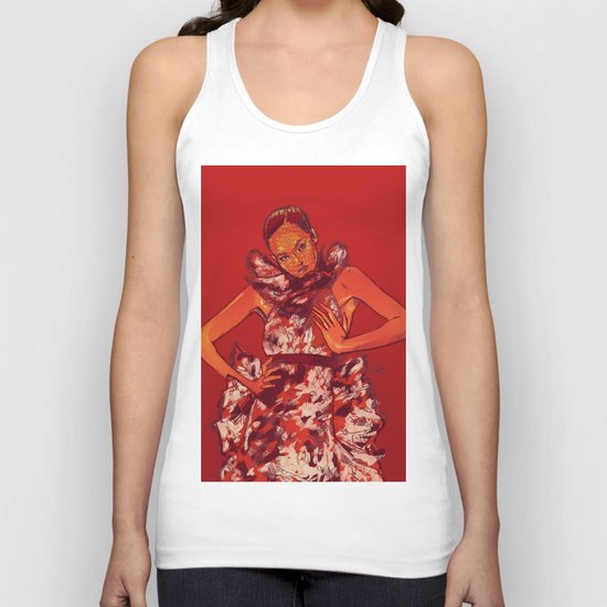 i bring you flowers Unisex Tank Top