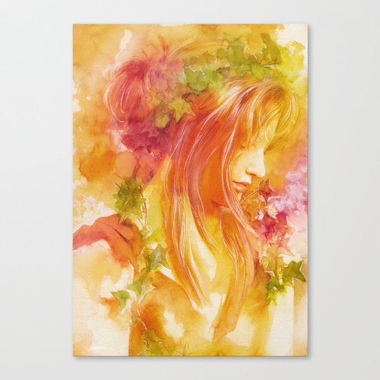 Autumn leaves Canvas Print