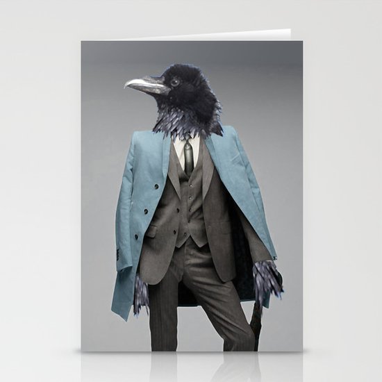 dapper crow Stationery Cards