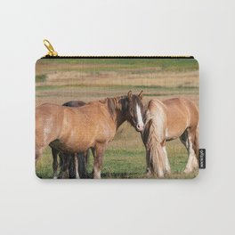 Gypsy Vanner Horses 0271 - Colorado Carry-All Pouch | Photo, Horse Art, Fireflyranch, Nature, Ranch, Animal, Gypsyvanner, Femalehorse, Horse Lover, Colorado 