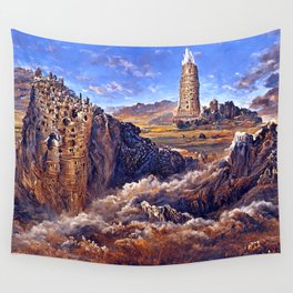 The Valley of Towers Wall Tapestry