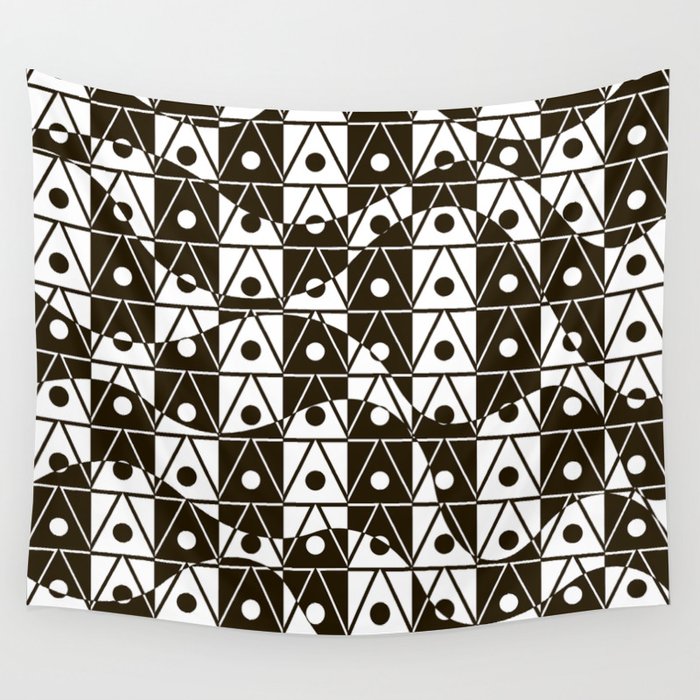 Abstract hypnotic pattern Wall Tapestry