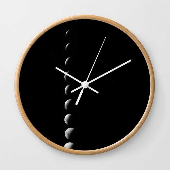 Lunar Moon Phases Wall Clock