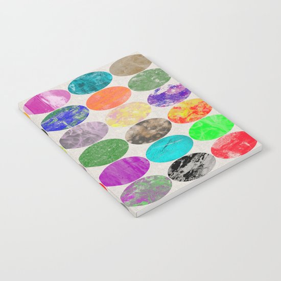 36 Textures - Multi Coloured, Multi Patterned, Multi textured Canvas Painting Notebook