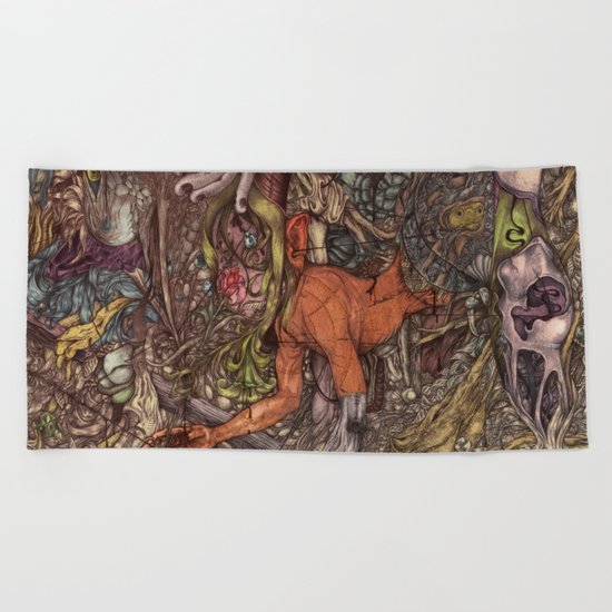 Born Beach Towel