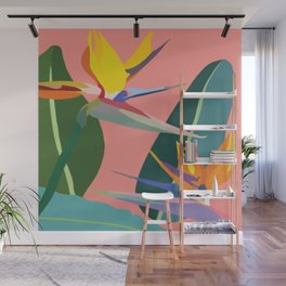 AdzifWay to Paradise Wall Mural Multicolored 