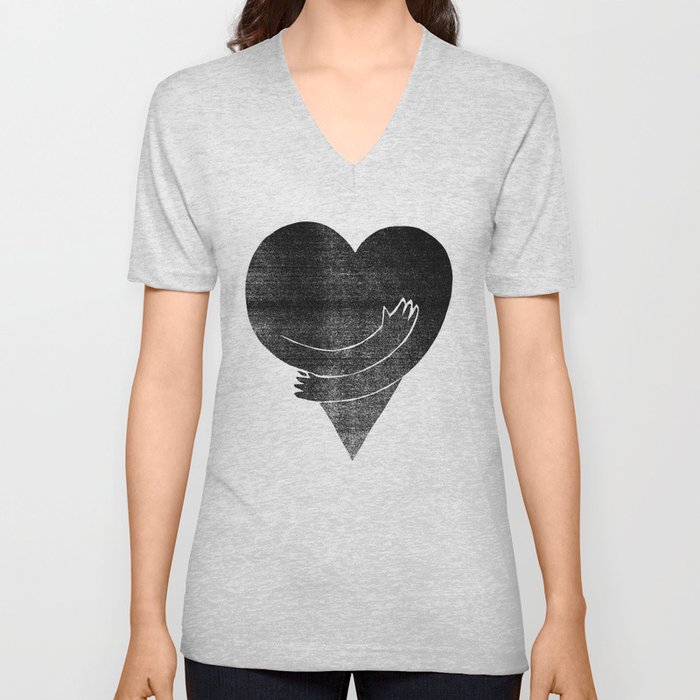 Illustrations / Love V Neck T Shirt