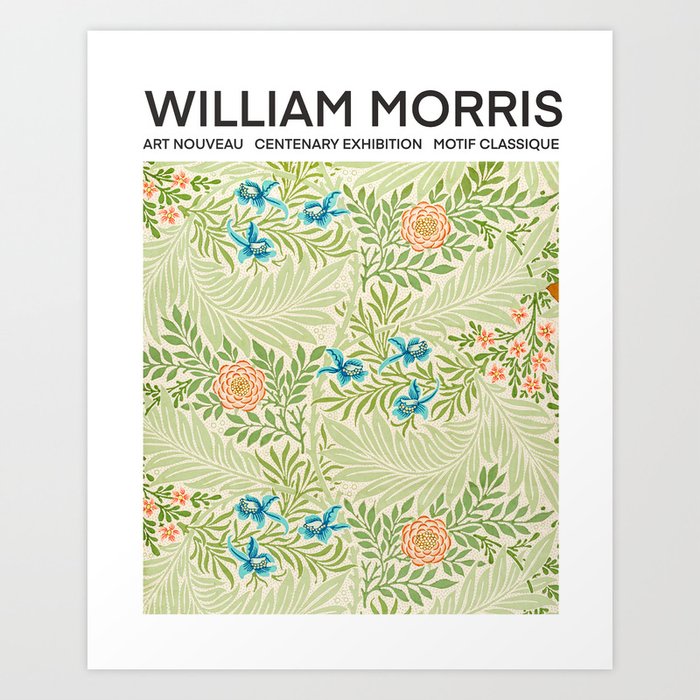 William Morris Exhibition Gallery  Art Print