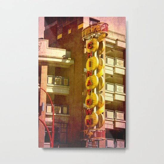 Chinatown Metal Print