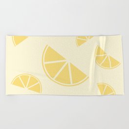 Fruity Lemon Splice Beach Towel
