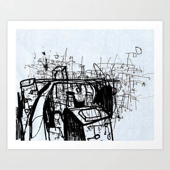 City Study Art Print