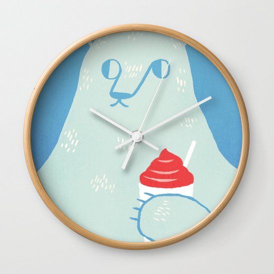 Polar Beverage Wall Clock