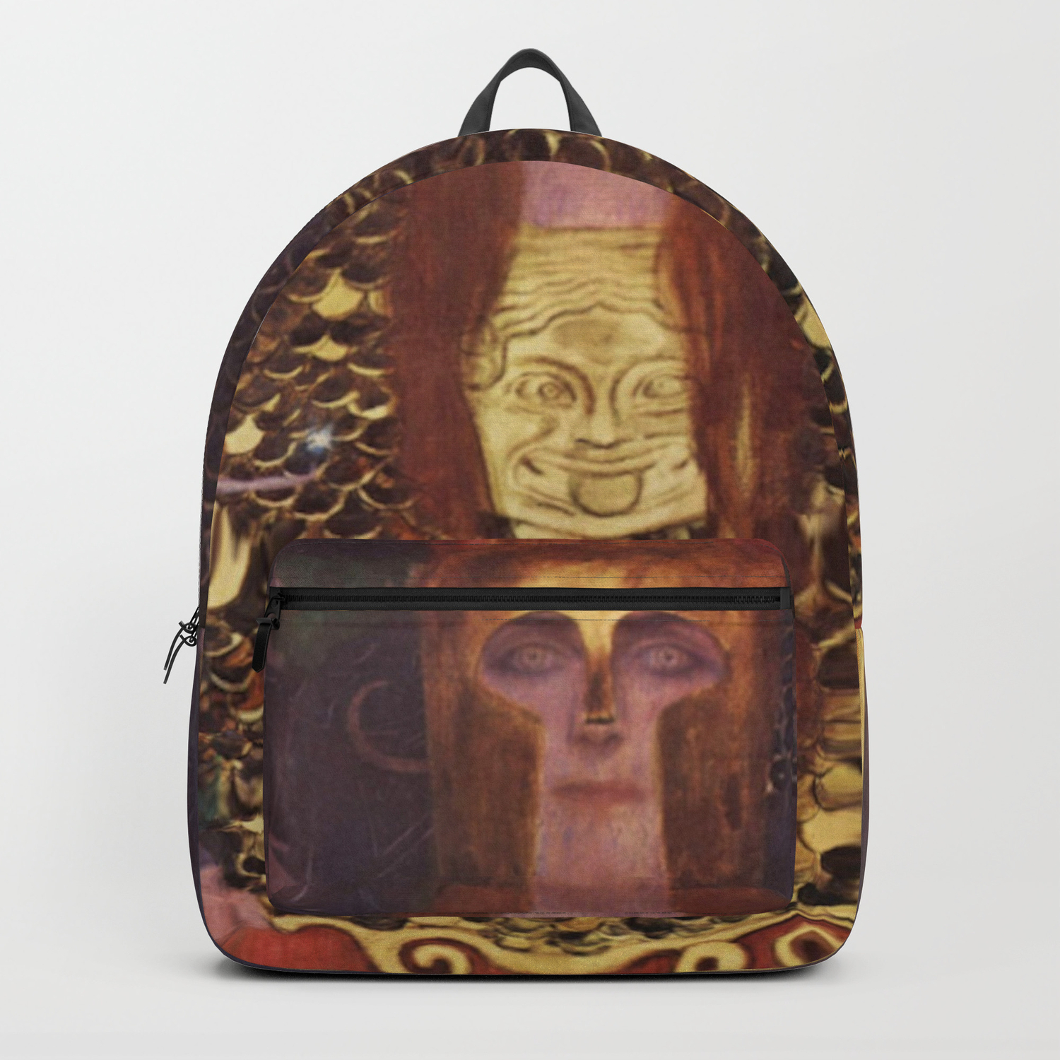 Pallas Athena Gustav Klimt Backpack By Colorfuldesigns Society6