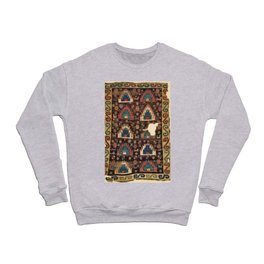 Pyramid Anatolian Rug Digital Painting Crewneck Sweatshirt