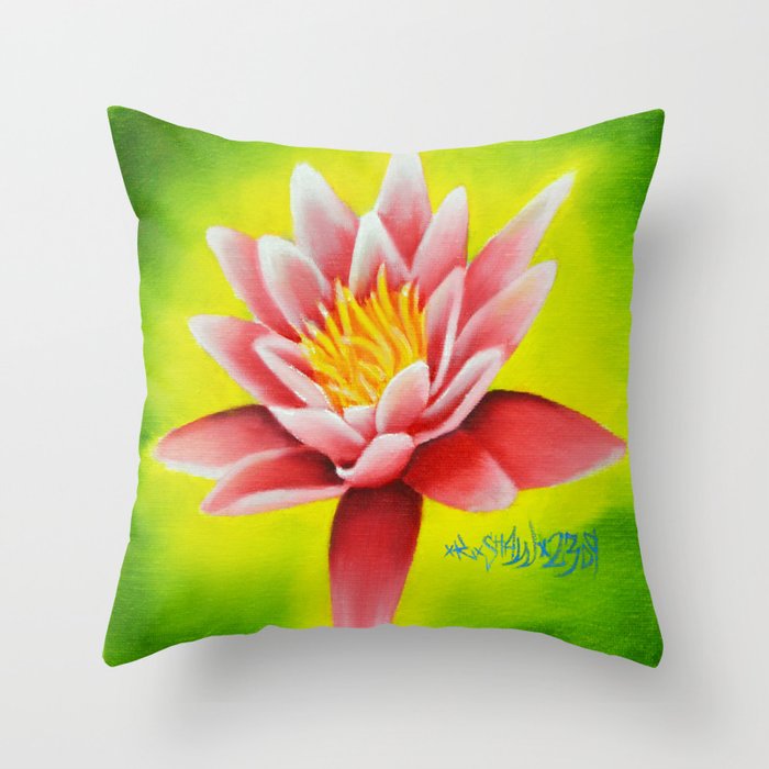 Lily  Throw Pillow