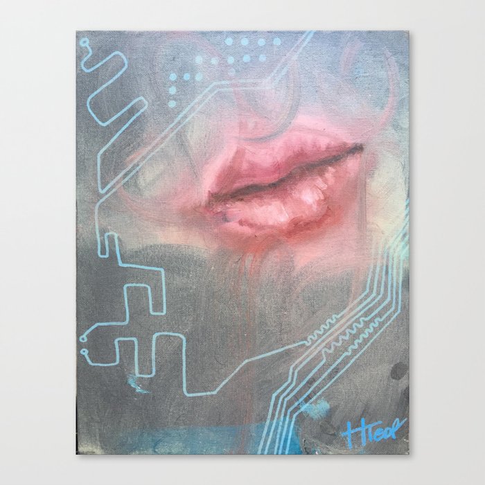 Plugged In Canvas Print