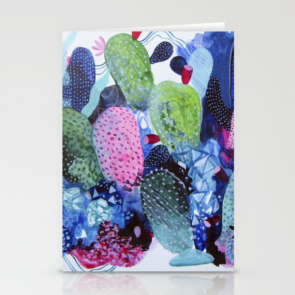 Evening Nopales Stationery Cards