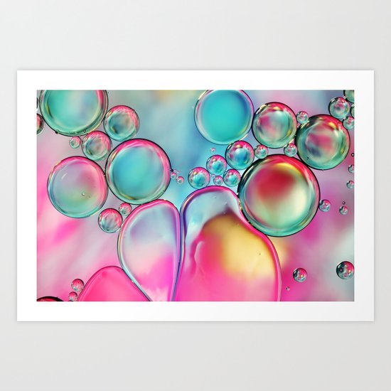Bubbly Art Print