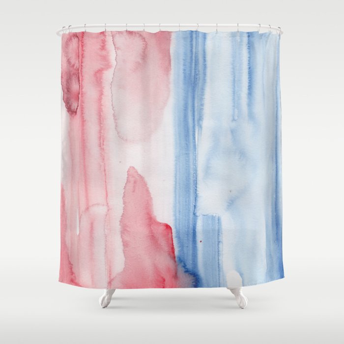 20   | 190907 | Watercolor Abstract Painting Shower Curtain