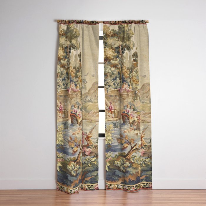 Antique Aubusson Louis XV French Tapestry