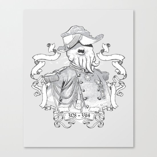 I for one welcome our Amphibious Alien Overlords Canvas Print