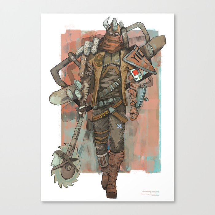 Dust Raider Canvas Print