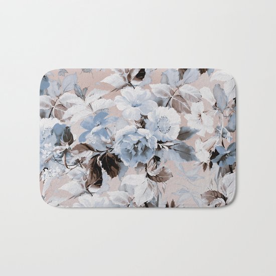 FLORAL PATTERN 10 Bath Mat