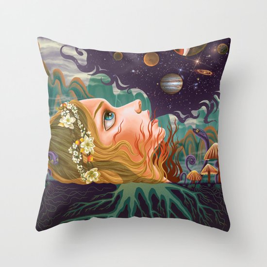 Another Dimension Throw Pillow