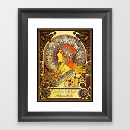 The Signs of the Zodiac Framed Art Print