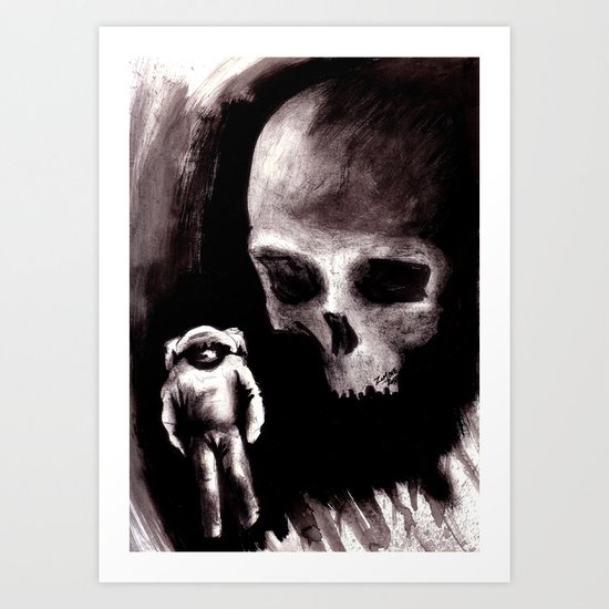 The Rust Coloured Soil: The End of All Things Is at Hand Art Print
