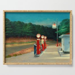 Edward Hopper - Gas Serving Tray