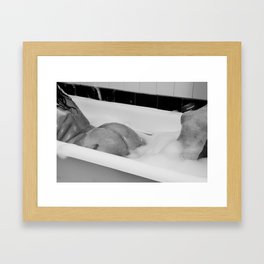 Bubble Butt Framed Art Print