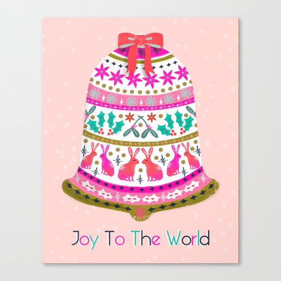 Holiday Bell by Andrea Lauren Canvas Print