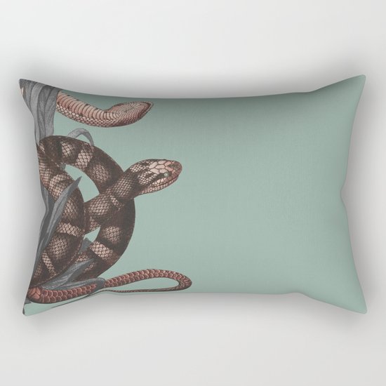 Snakes (animals collection) Rectangular Pillow