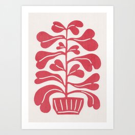 Heartleaf Plant Art Print