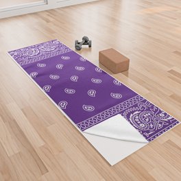 Bandana - Purple Haze  Yoga Towel