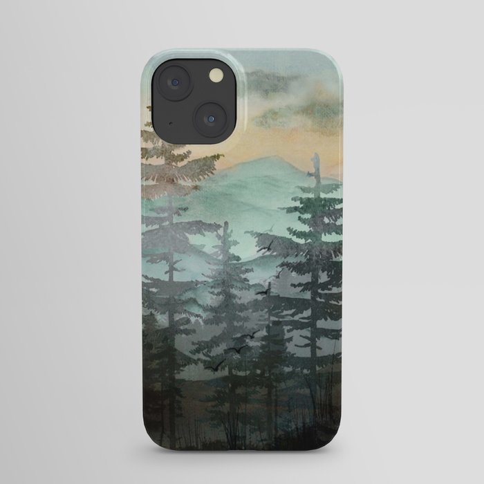 Pine Trees iPhone Case