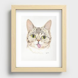 Lil Bub Recessed Framed Print