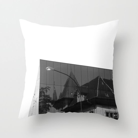 REFLECTING BERN Throw Pillow