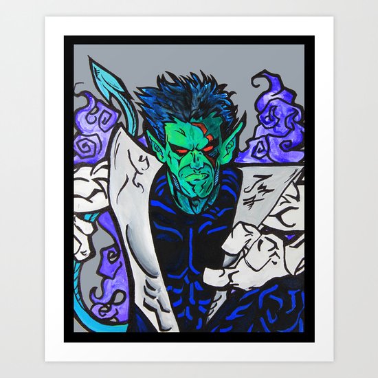 Nightcrawler Art Print