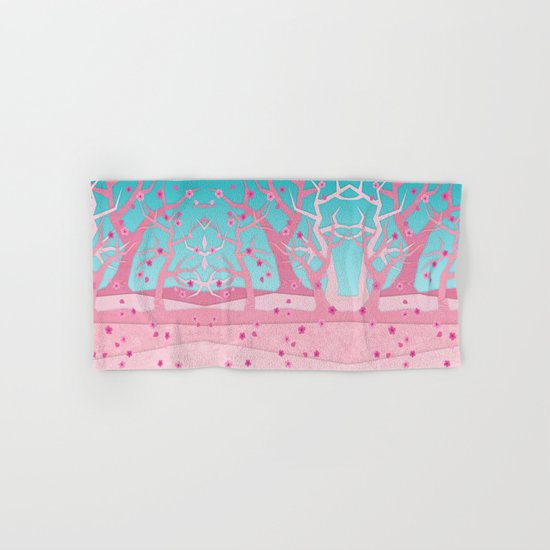 Spring trees Hand & Bath Towel