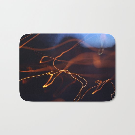 bokeh light Bath Mat