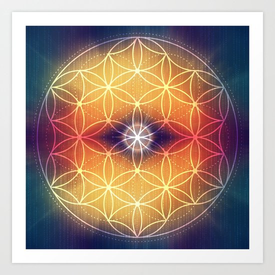Flower of Life Art Print