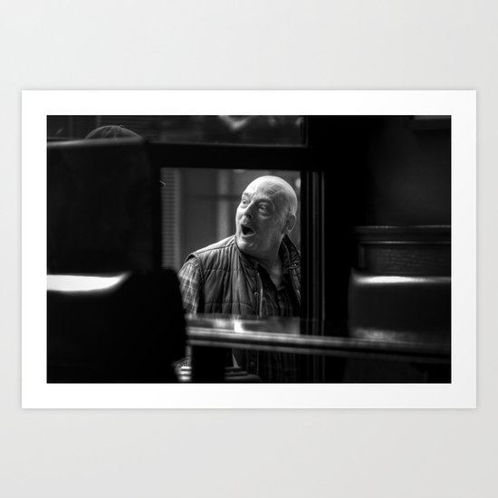 The Hell You Say Art Print
