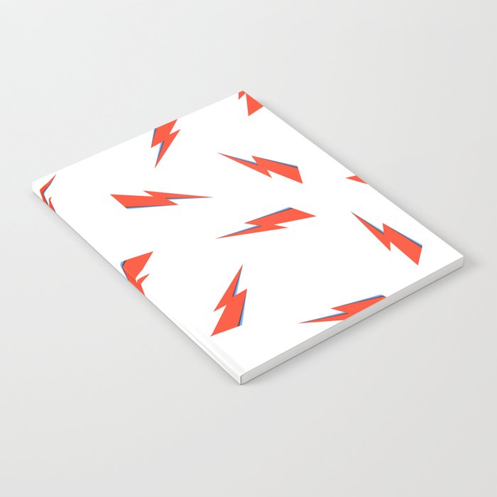 Bolts - Light Background Notebook