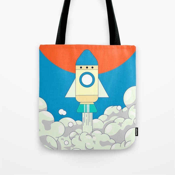 Spaceship Tote Bag