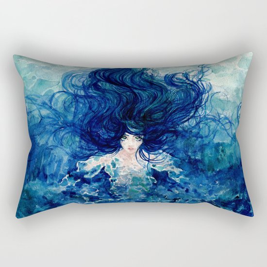 Sky From The Sea Rectangular Pillow