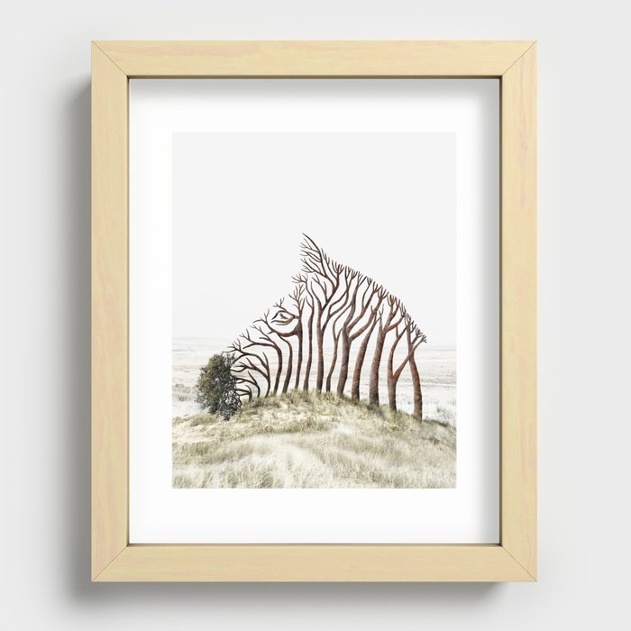 Society6 ケース Zebra by N Design Zebra Tree Illusion Art Print by Luisa Azevedo | Society6