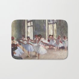 Degas - Ballet Rehearsal Bath Mat | Dancers, Rehearsal, Art, Degas, Minimal, Modern, Painter, Artistic, Masterpiece, Artist 